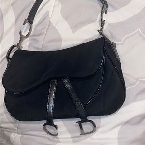 Vintage Dior Saddle Bag